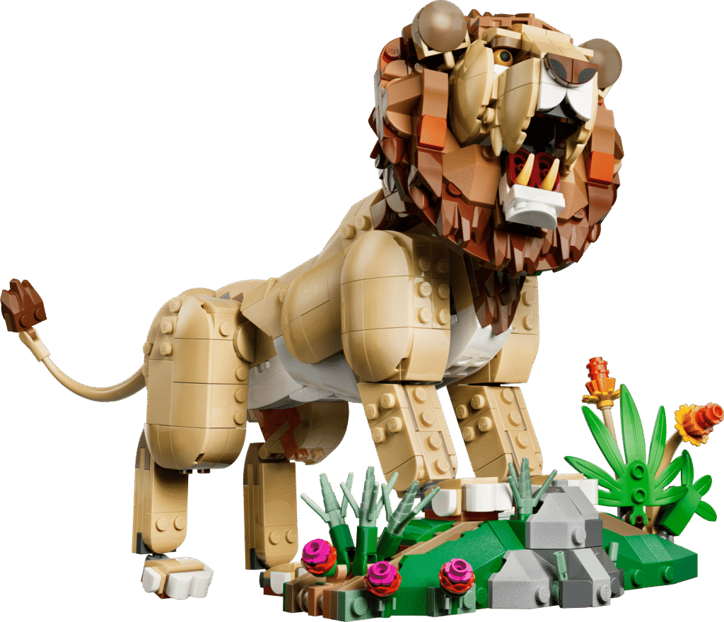 LEGO Creator 3v1 31386 Divoké zvieratá: Majestátny lev