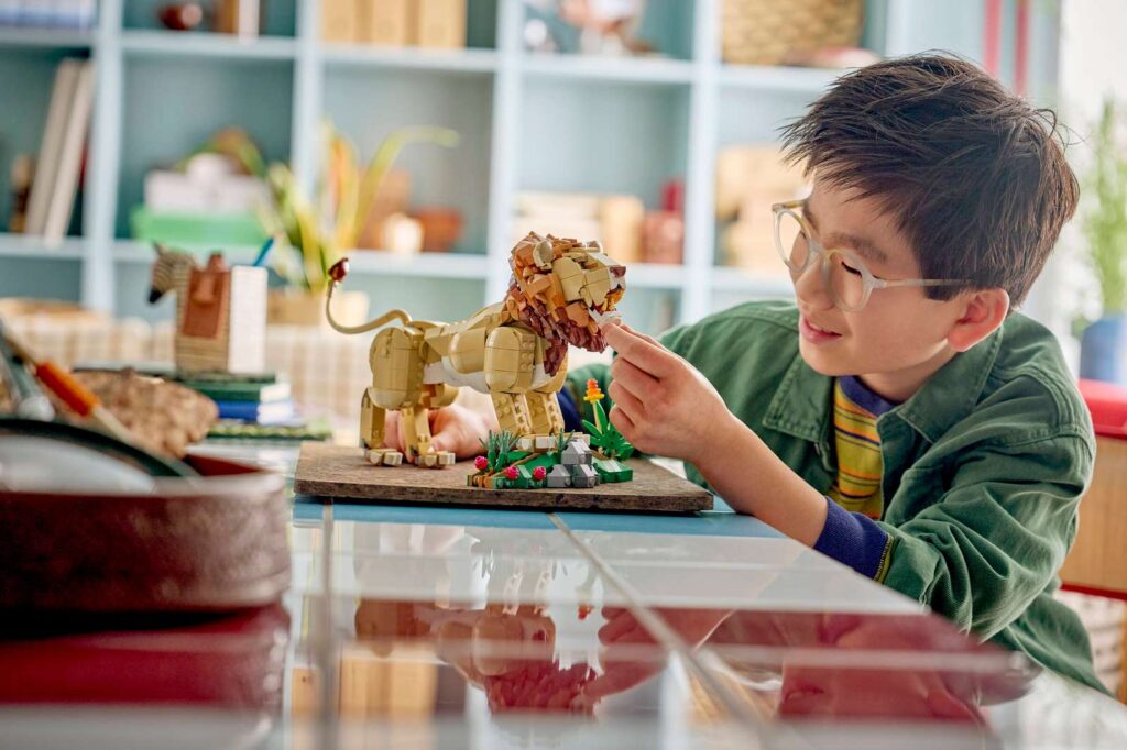 LEGO Creator 3v1 31386 Divoké zvieratá: Majestátny lev
