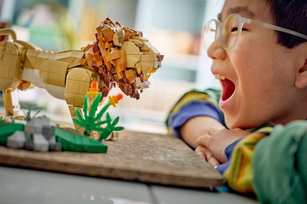 LEGO Creator 3v1 31386 Divoké zvieratá: Majestátny lev