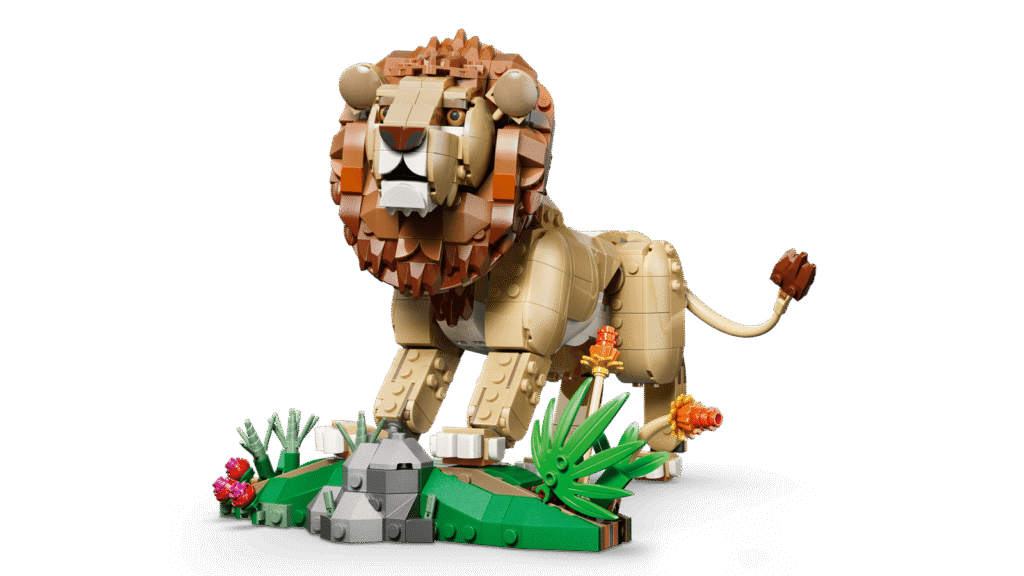 LEGO Creator 3v1 31386 Divoké zvieratá: Majestátny lev