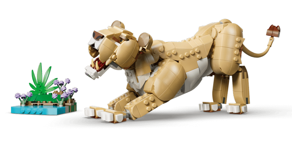 LEGO Creator 3v1 31386 Divoké zvieratá: Majestátny lev