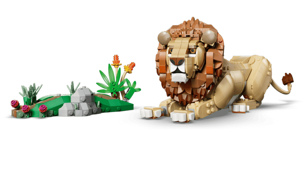 LEGO Creator 3v1 31386 Divoké zvieratá: Majestátny lev