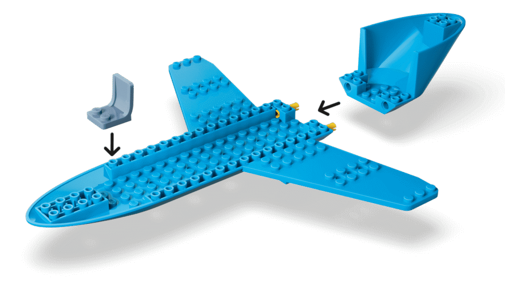 LEGO City 60492 Dopravné lietadlo