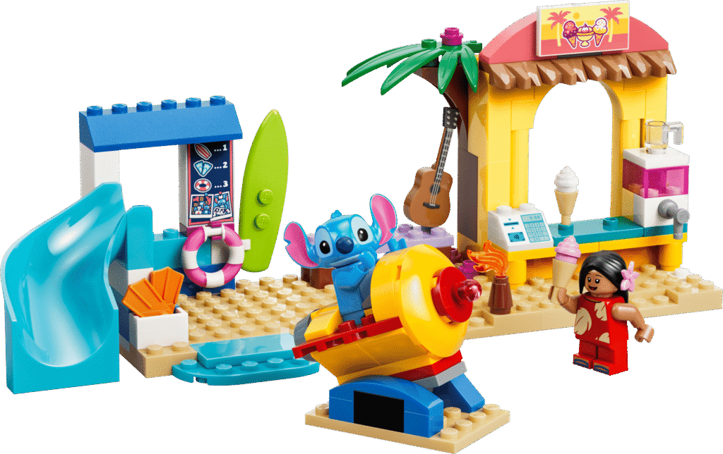LEGO Disney 43280 Lilo a Stitch a zábava na pláži