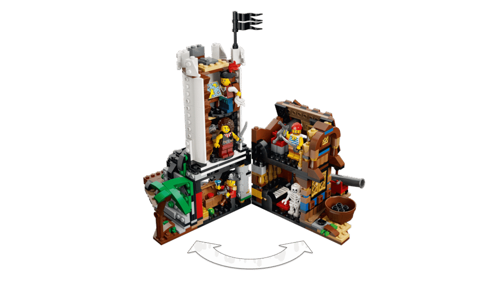 LEGO Creator 3v1 31387 Ikonická pirátska loď