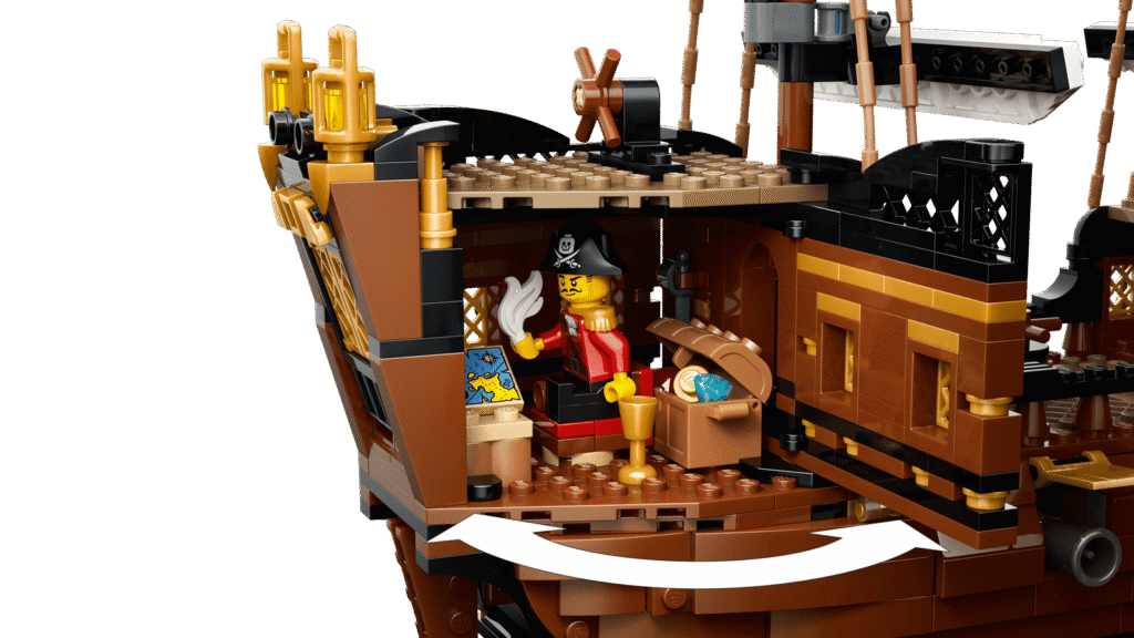 LEGO Creator 3v1 31387 Ikonická pirátska loď