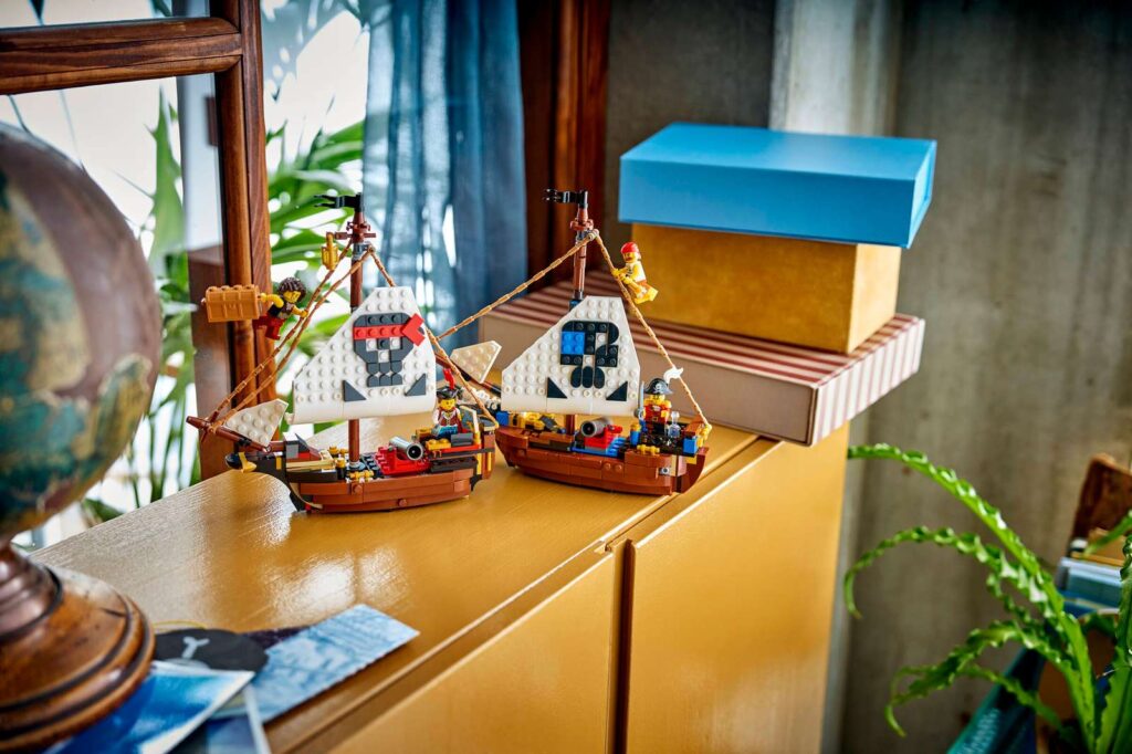 LEGO Creator 3v1 31387 Ikonická pirátska loď