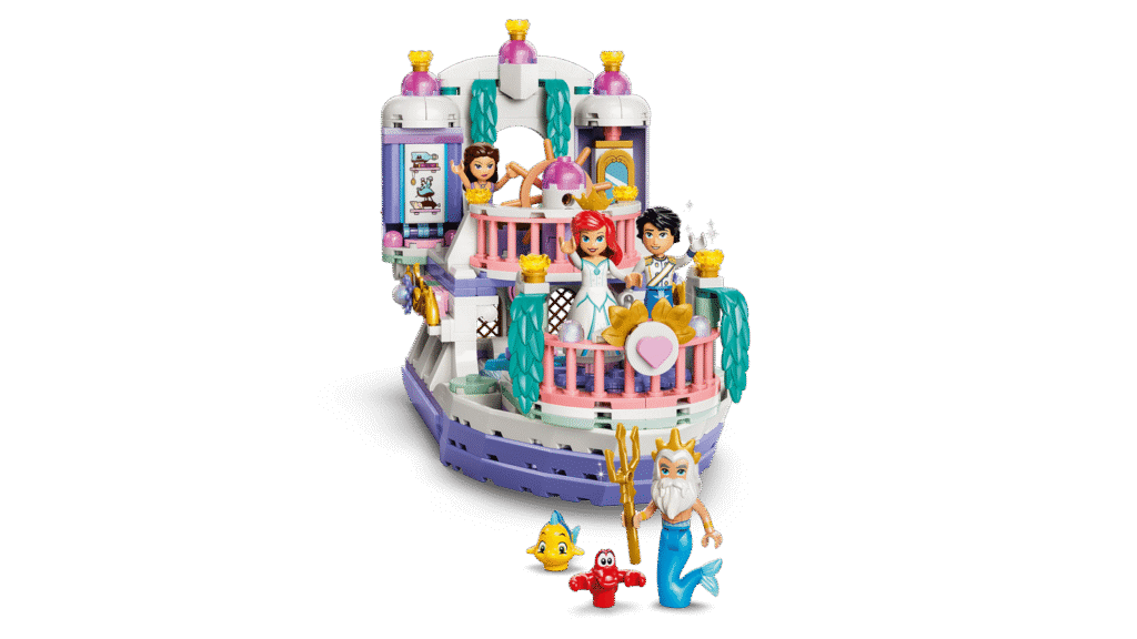 LEGO Disney 43292 Arielina kráľovská svadobná loď