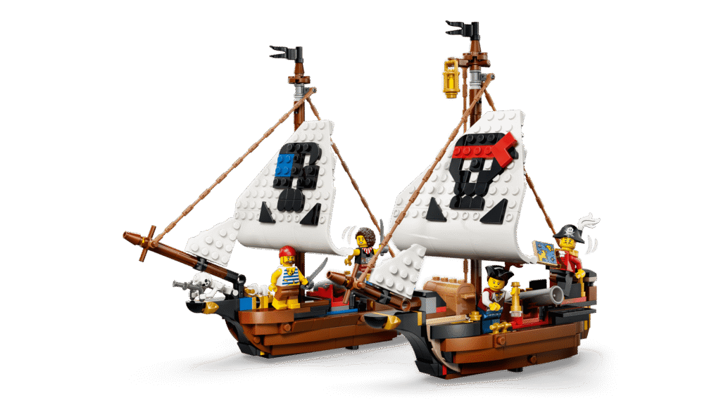 LEGO Creator 3v1 31387 Ikonická pirátska loď