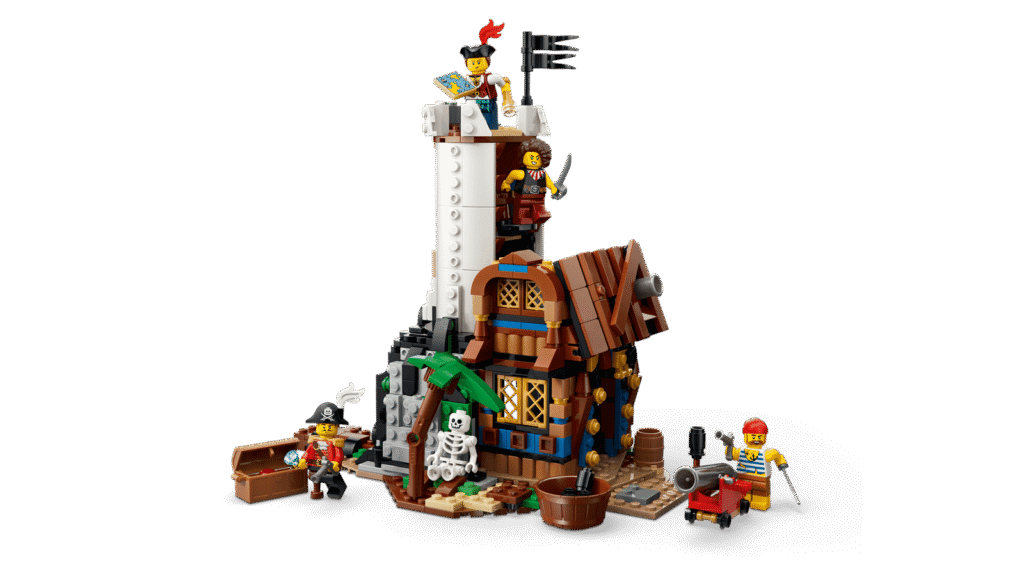 LEGO Creator 3v1 31387 Ikonická pirátska loď