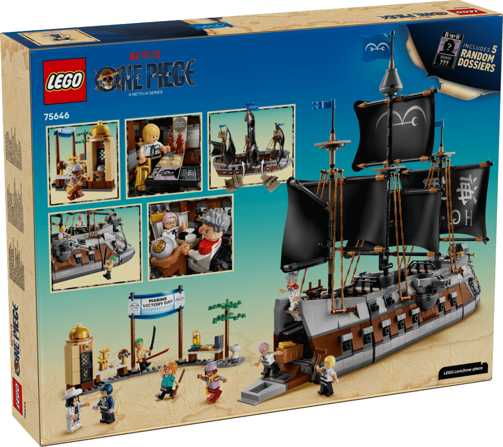 LEGO One Piece 75646 Garpova námorná bojová loď
