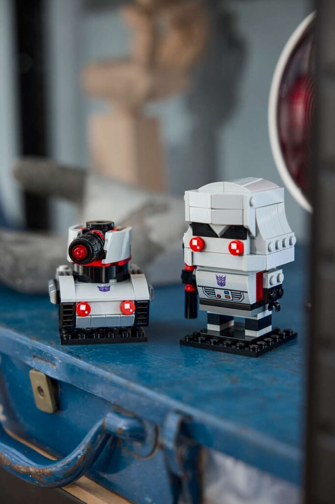 LEGO BrickHeadz 40924 Megatron: robot a vozidlo
