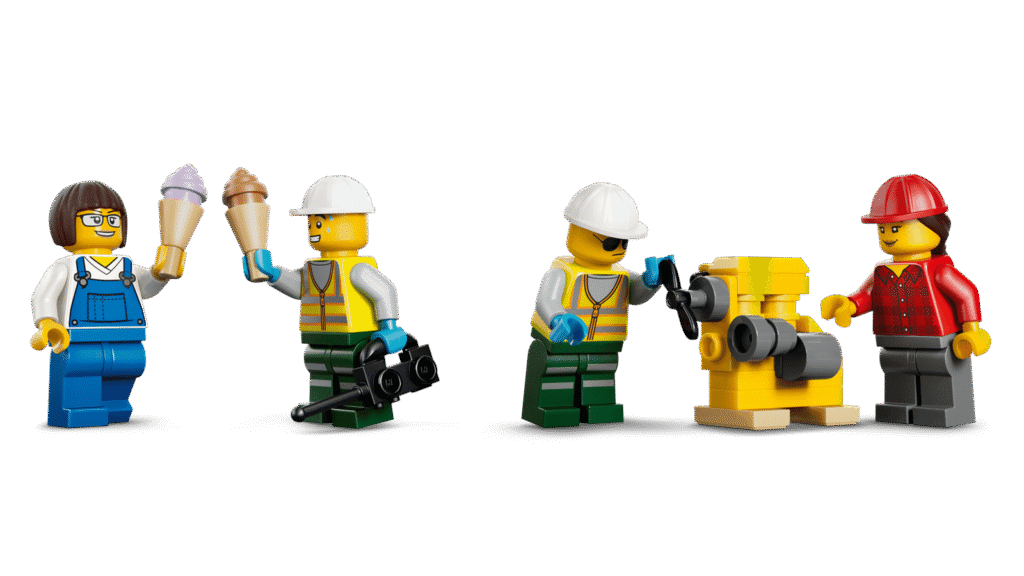 LEGO City 60509 Prístavný nákladný vlak so žeriavom a nákladiakom