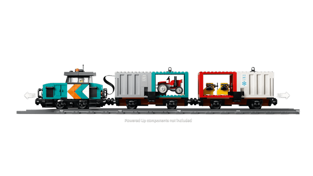 LEGO City 60509 Prístavný nákladný vlak so žeriavom a nákladiakom