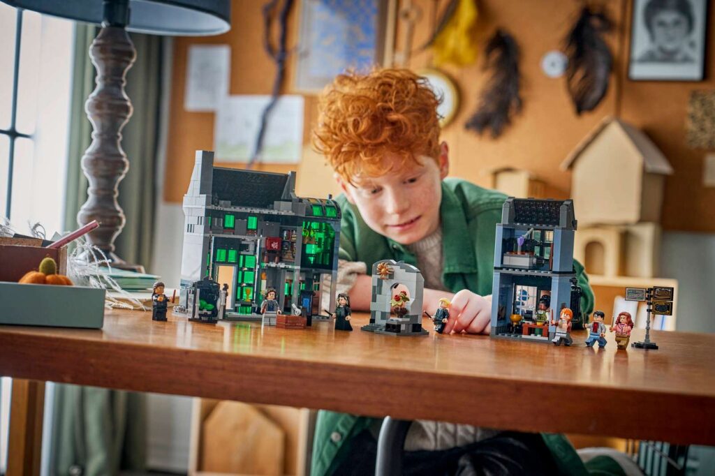 LEGO Harry Potter 76471 Čarodejnícke obchody v Zašitej uličke