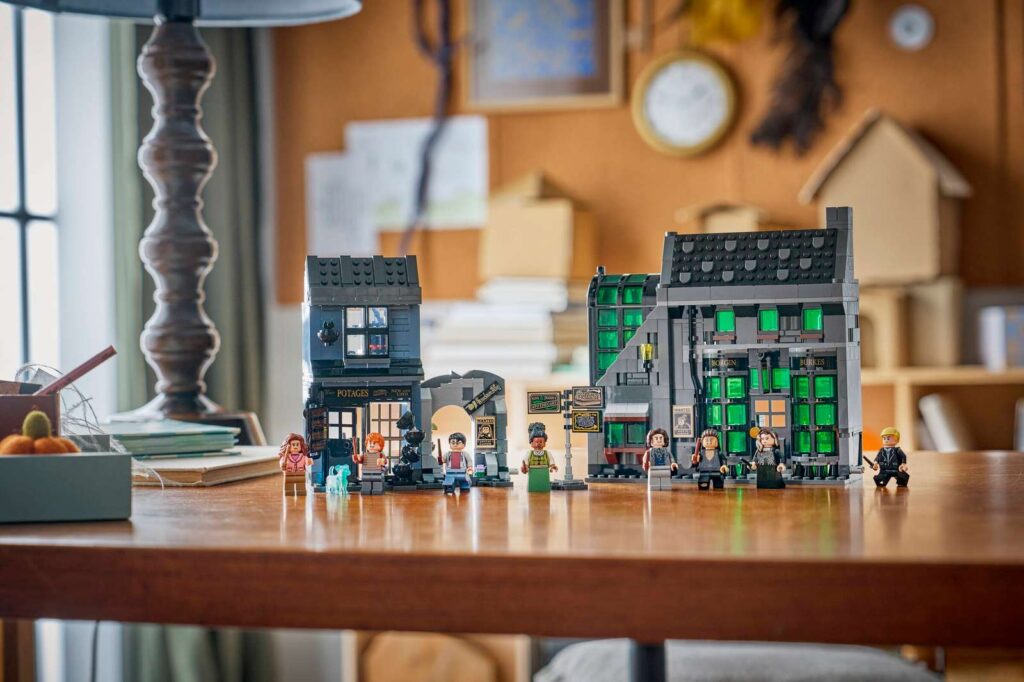 LEGO Harry Potter 76471 Čarodejnícke obchody v Zašitej uličke
