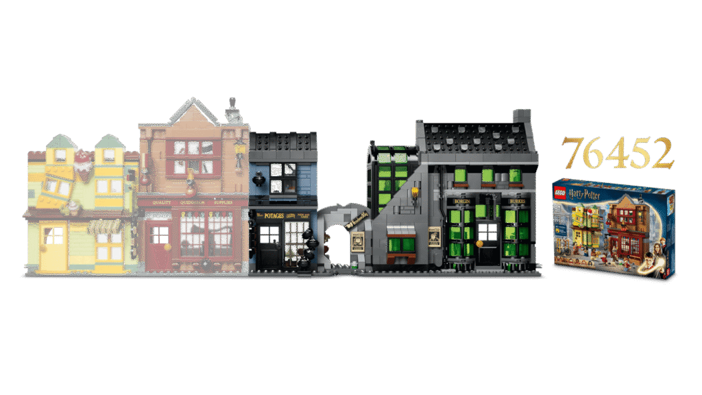 LEGO Harry Potter 76471 Čarodejnícke obchody v Zašitej uličke