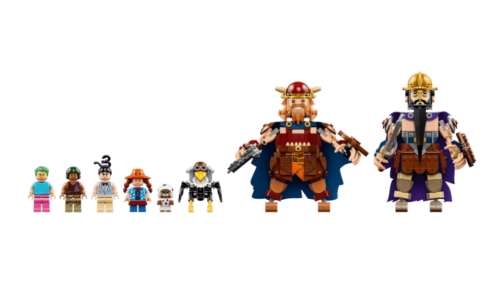 LEGO One Piece 75644 Dorry vs. Brogy – Obri z Malej záhrady