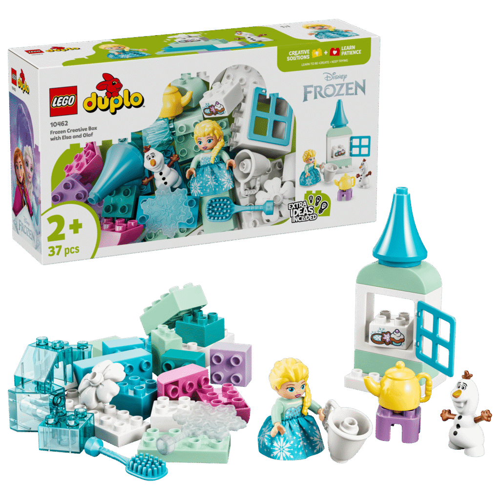LEGO Duplo 10462 Ľadové kráľovstvo: Kreatívna krabička s Elsou a Olafom