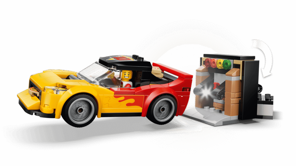 LEGO City 60496 Donáška pizze s vozidlami