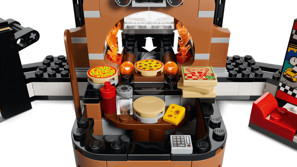 LEGO City 60496 Donáška pizze s vozidlami