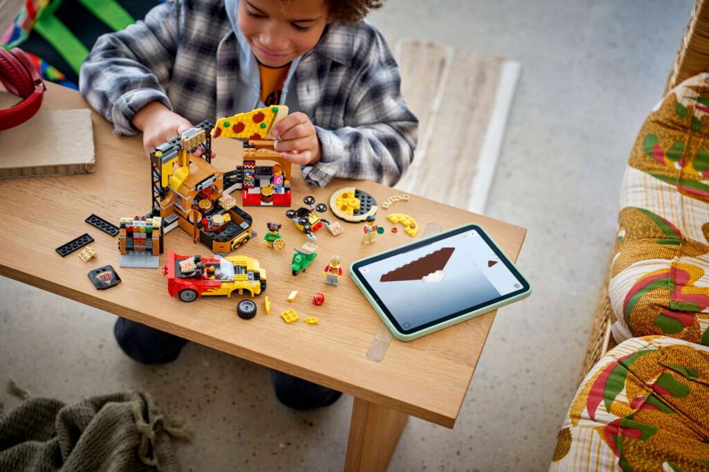 LEGO City 60496 Donáška pizze s vozidlami