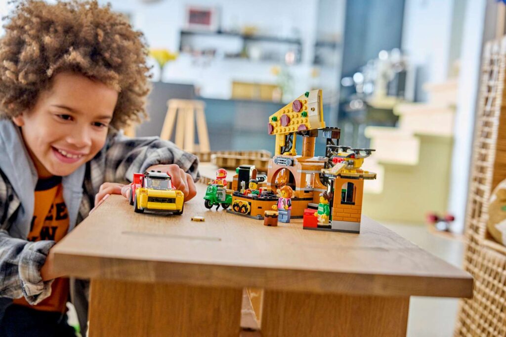 LEGO City 60496 Donáška pizze s vozidlami