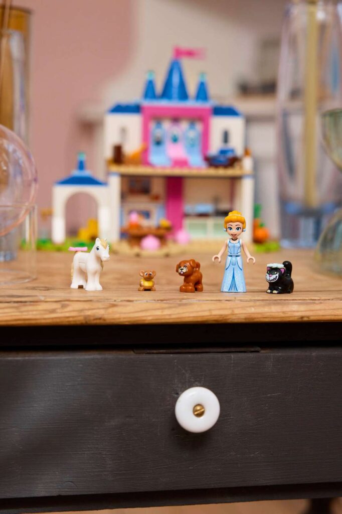 LEGO Disney 43283 Popoluškin zámok a zvieratká