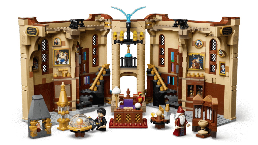 LEGO Harry Potter 76478 Knižná zarážka: Dumbledorova pracovňa