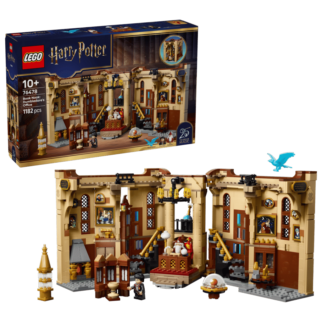 LEGO Harry Potter 76478 Knižná zarážka: Dumbledorova pracovňa