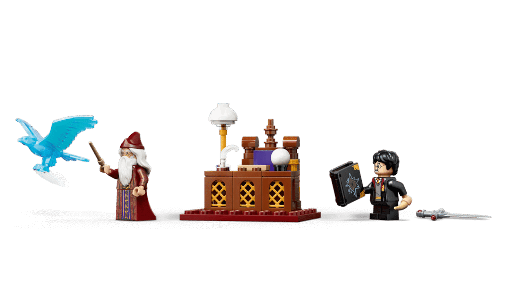 LEGO Harry Potter 76478 Knižná zarážka: Dumbledorova pracovňa
