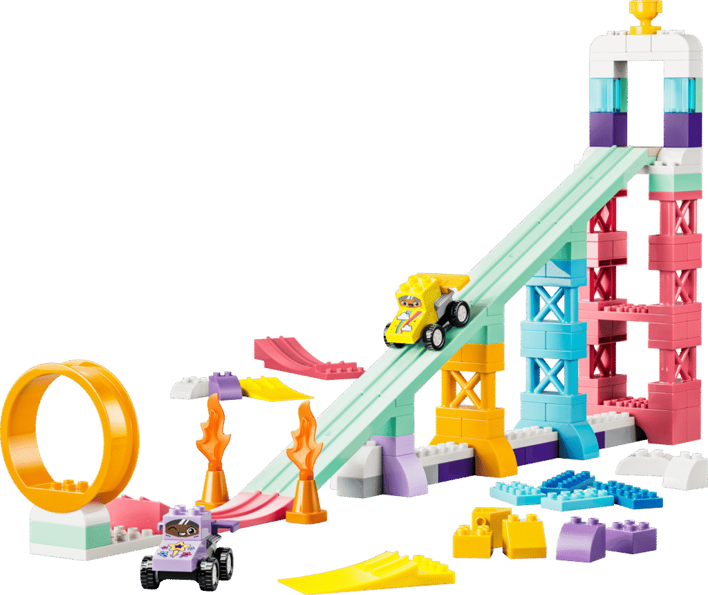 LEGO Duplo 10478 Kreatívne rampy s vozidlami 3 v 1