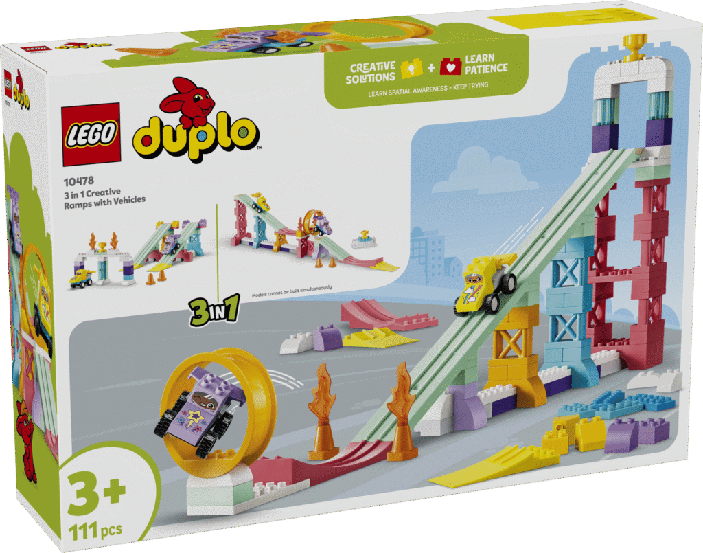 LEGO Duplo 10478 Kreatívne rampy s vozidlami 3 v 1