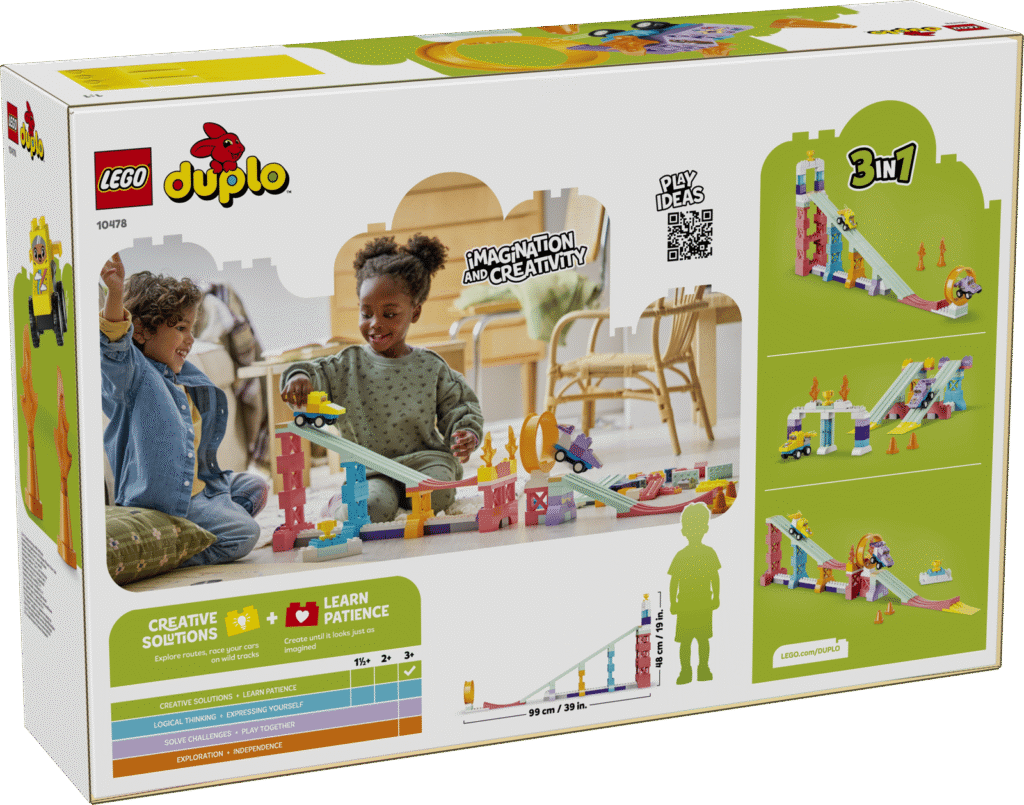 LEGO Duplo 10478 Kreatívne rampy s vozidlami 3 v 1