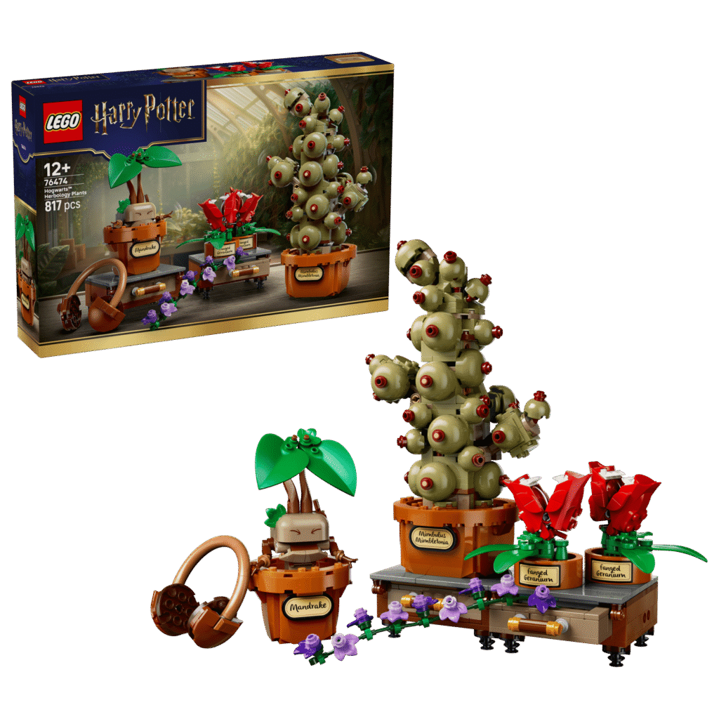 LEGO Harry Potter 76474 Rokfort: Rastliny z herbológie