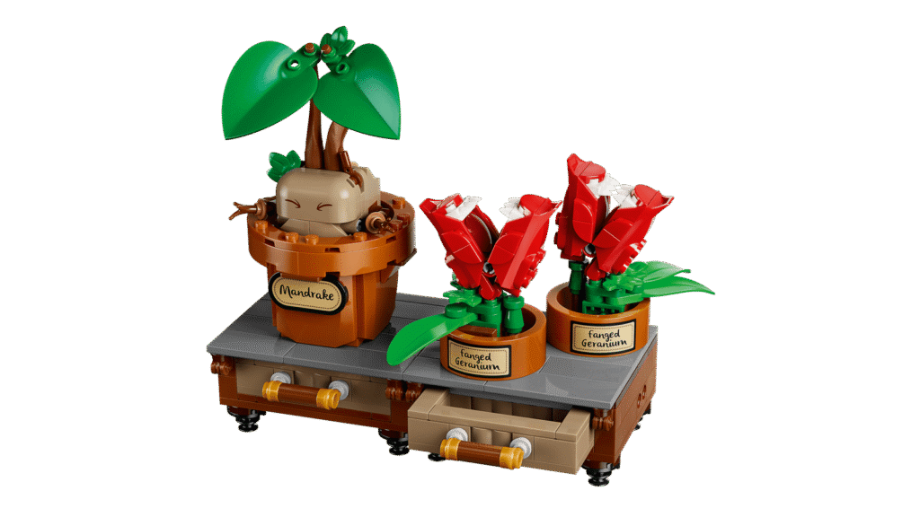LEGO Harry Potter 76474 Rokfort: Rastliny z herbológie