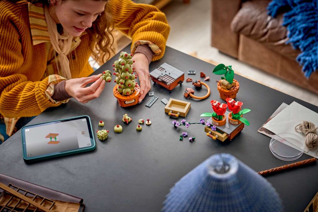 LEGO Harry Potter 76474 Rokfort: Rastliny z herbológie