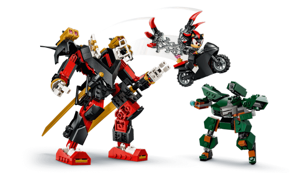LEGO Sonic the Hedgehog 77120 Shadowov robot vs. G.U.N. Trooper