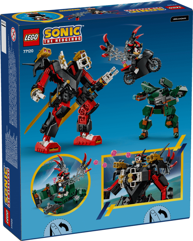 LEGO Sonic the Hedgehog 77120 Shadowov robot vs. G.U.N. Trooper