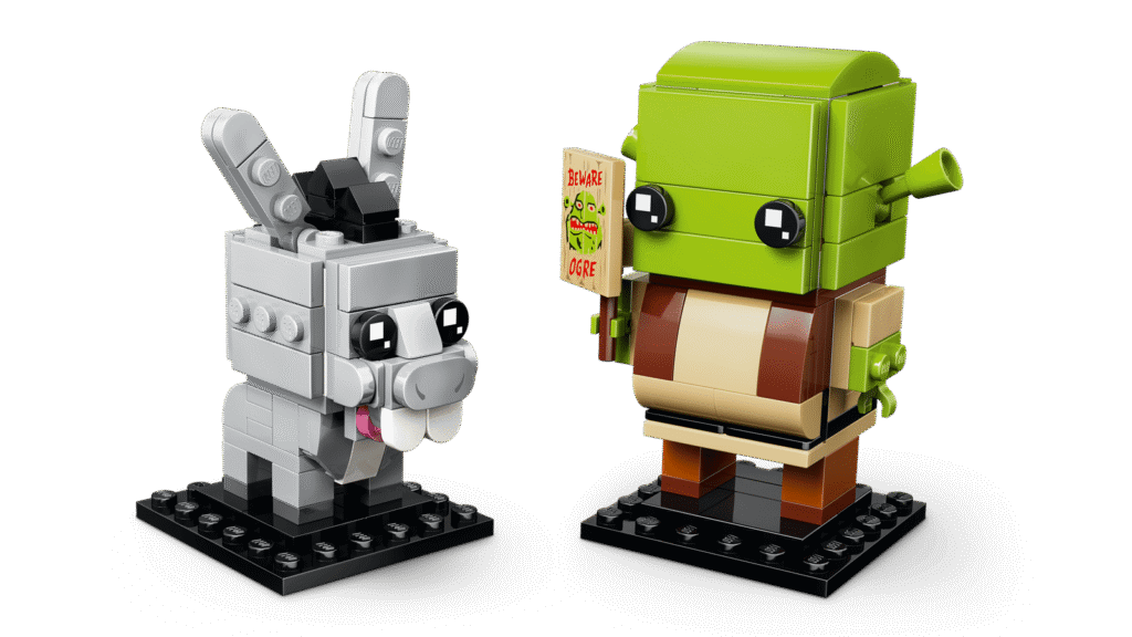 LEGO 40923 Figúrky: Shrek, Oslík a Perníček