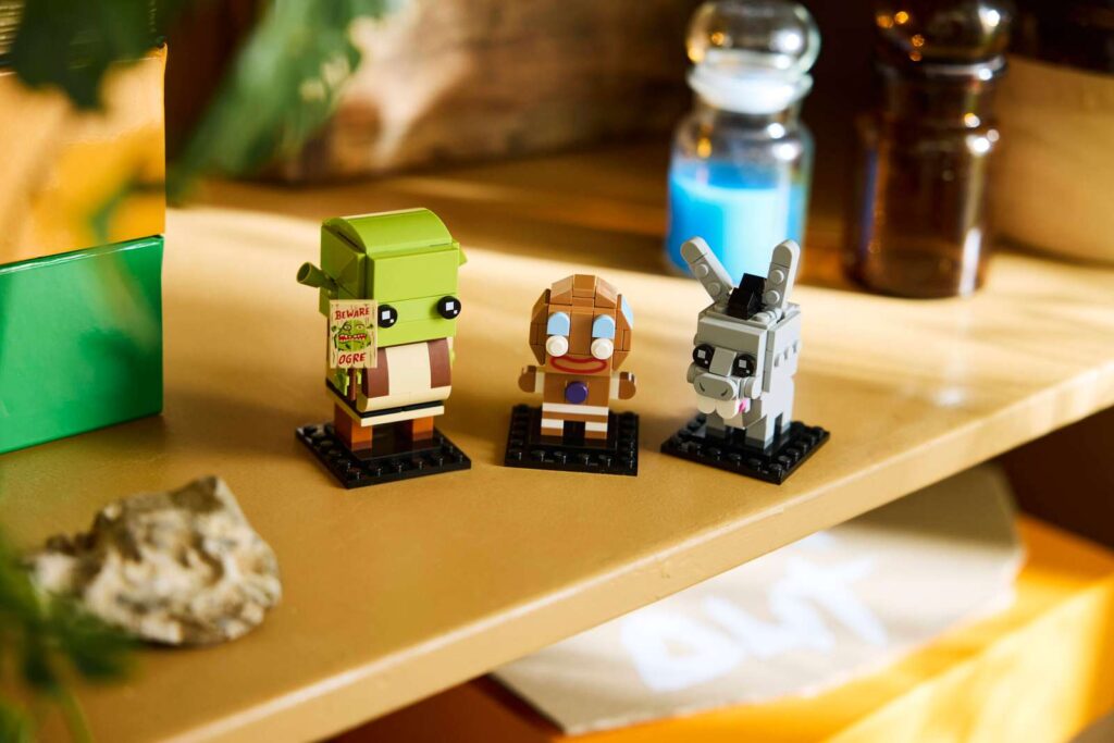 LEGO 40923 Figúrky: Shrek, Oslík a Perníček