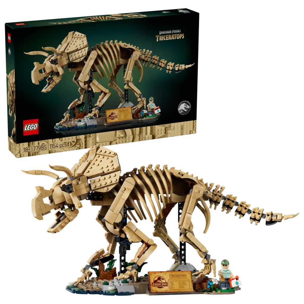 LEGO® Jurský svet 77985 Dinosaurie fosílie: Triceratops
