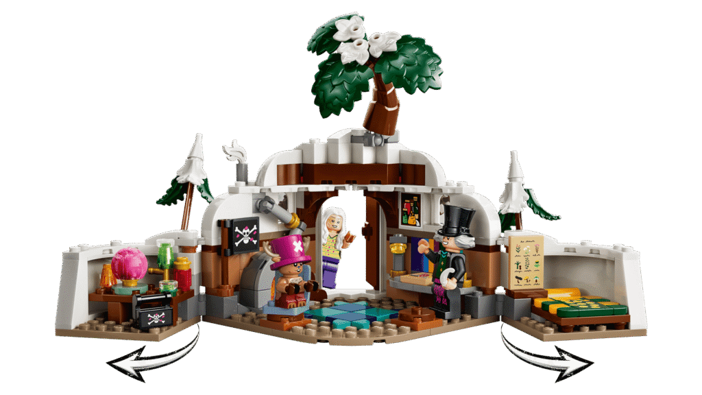 LEGO One Piece 75641 Úkryt Dr. Hiriluka