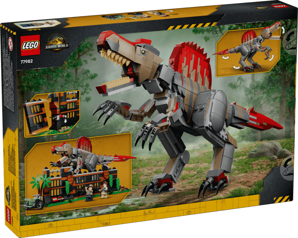 LEGO Jurský Svet 77982 Útek dinosaura spinosaura