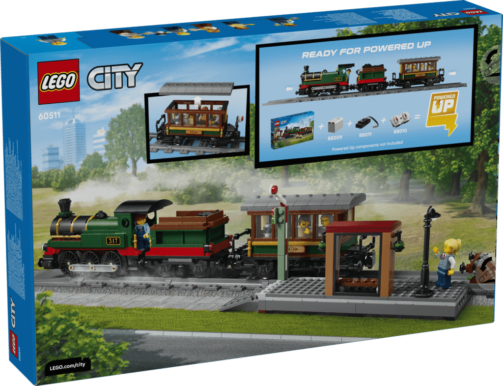 LEGO City 60511 Vintage parný vlak