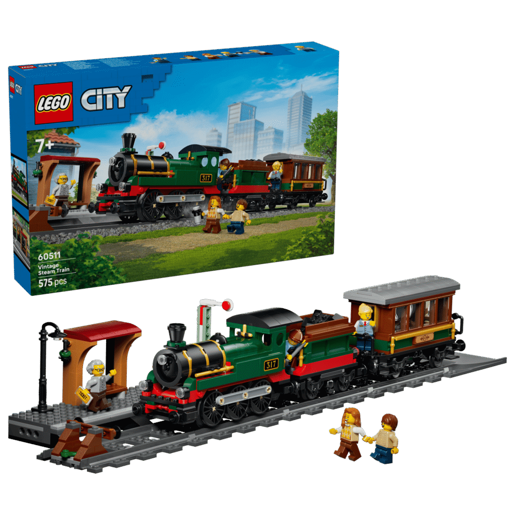LEGO City 60511 Vintage parný vlak