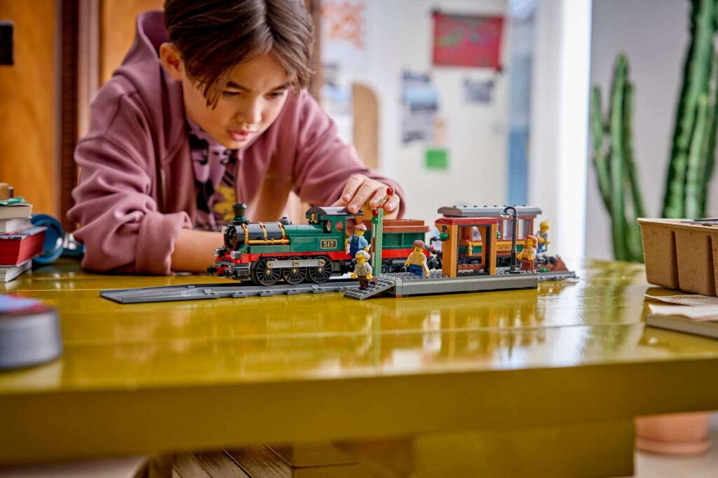 LEGO City 60511 Vintage parný vlak