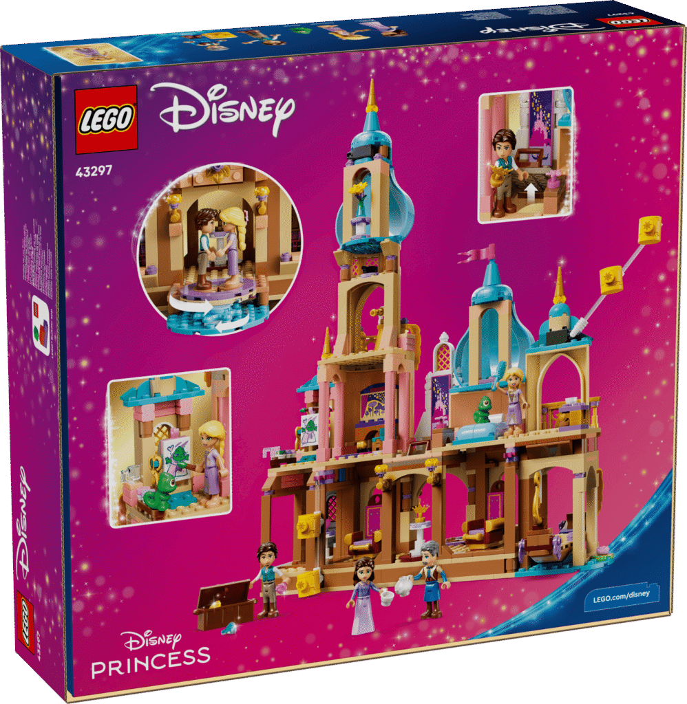 LEGO Disney 43297 Zámok princeznej Rapunzel
