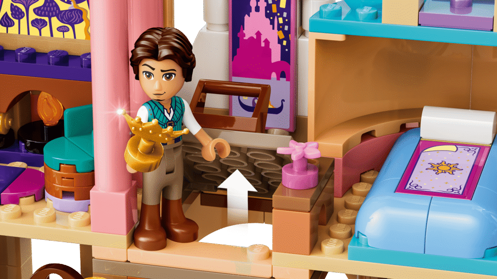 LEGO Disney 43297 Zámok princeznej Rapunzel