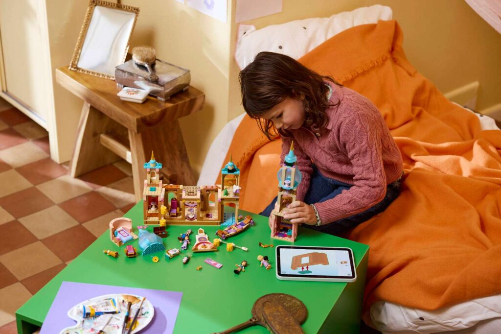 LEGO Disney 43297 Zámok princeznej Rapunzel